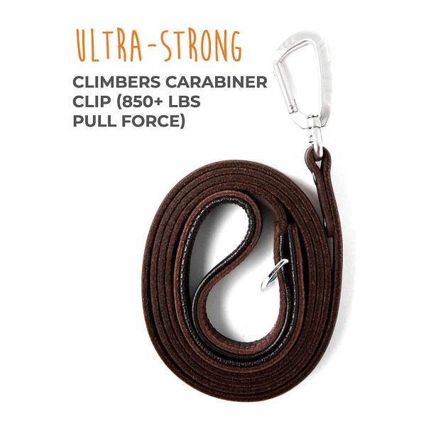 Проложенный нежностью поводков кожи собаки ручки цвет Брауна Хандмаде облегченный естественный