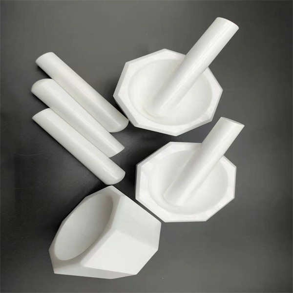 Smooth High Hardness Zirconia Mortar Abrasion Resistant