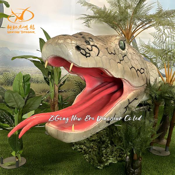 Scary Simulated Animals Snake for Zoo Park and animal Theme Events