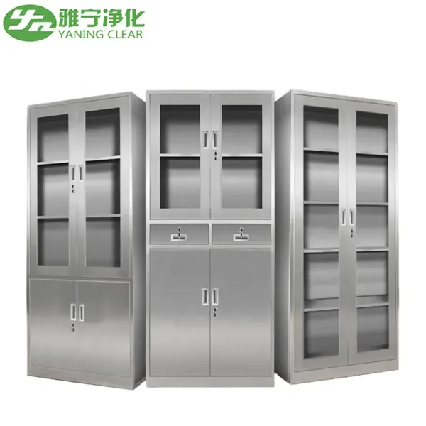SUS304 Stainless Steel Medical Cabinet with Adjustable Separating Board and Industry Compliant Gap Standard for Operating Theater