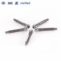 Fabrique personnalisée en acier au carbone en acier inoxydable nickel plaqué tête de balle épaule fixations de vis