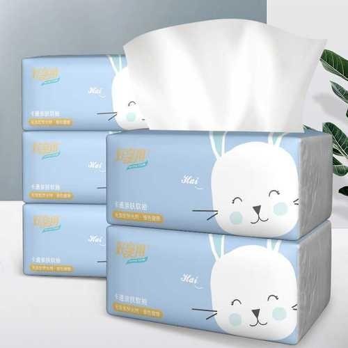 Soft Drawing Facial Tissue Paper Production Line Soft Type Pack Packaging Machine