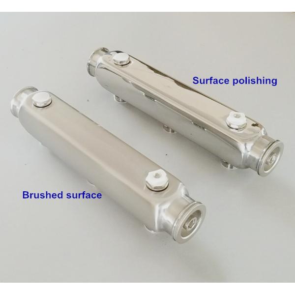 Stainless Steel 304 Water Manifolds , Water Distribution Manifold