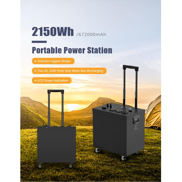 Генератор 1500W электростанции домочадца солнечный для бытовых техник AC/DC