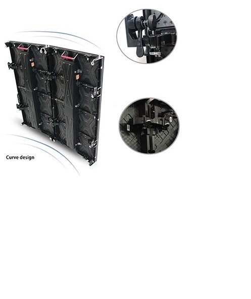 High Definition P2.97 Video Wall Display , Rental LED Screen Free Installation Tool