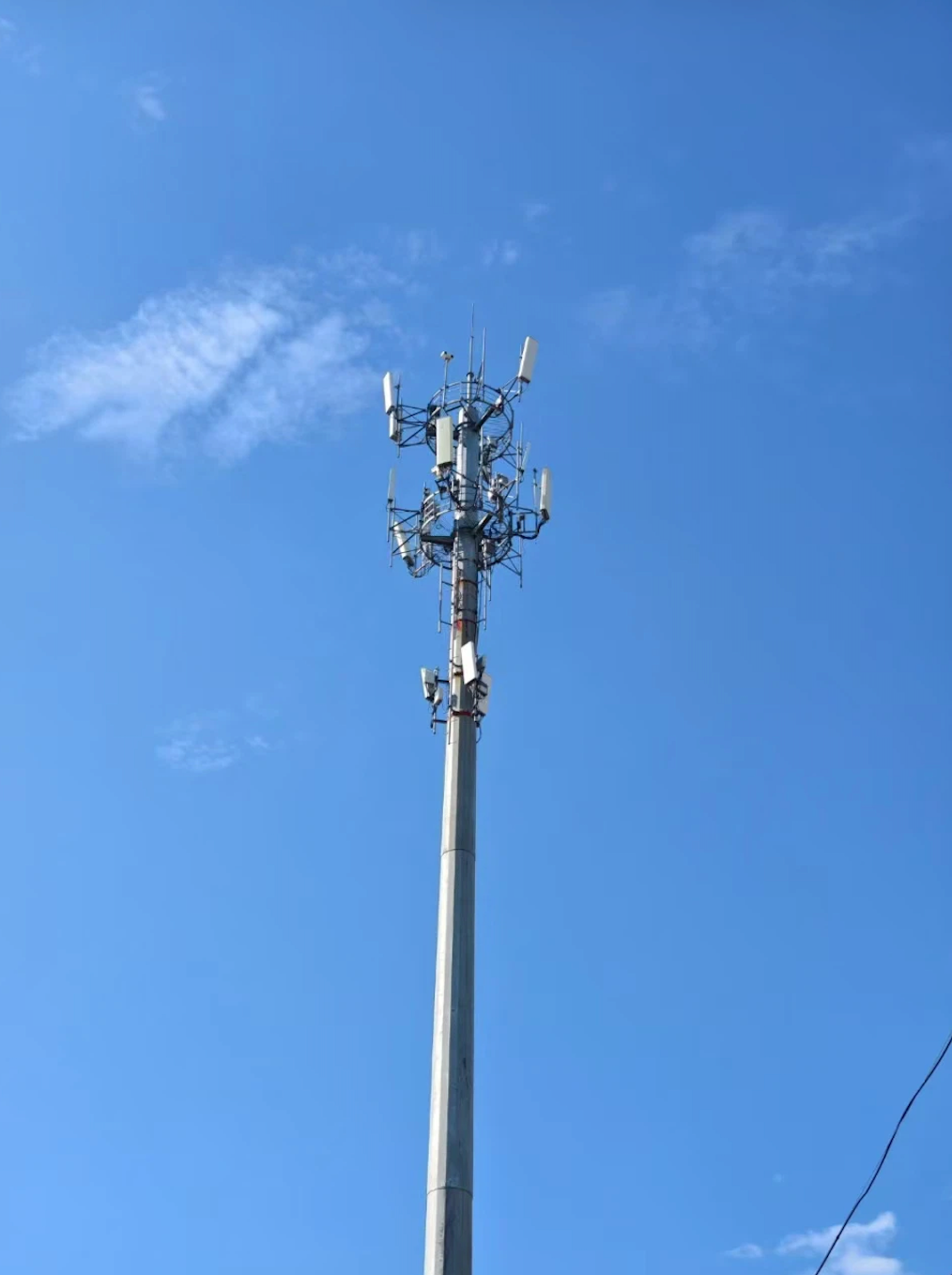 30M 45M 60M Height Telecommunication Towers Custom Design Galvanized Steel Towers