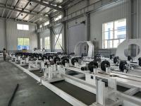 Machine de revêtement en PE à 3 couches équipement / machine / lignes de revêtement de tuyaux en acier pliant