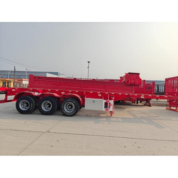 50T Load Capacity 40 FT Skeleton Chassis Semi Trailer for Container Transportation