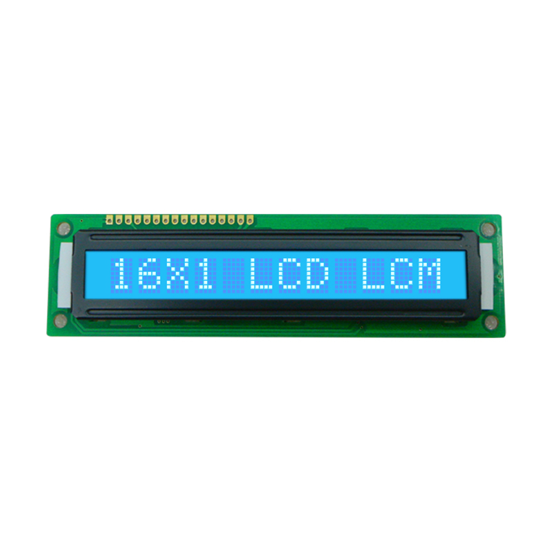 Negative COB 16x1 Character LCD 1601 Display With STN Blue Type Custom