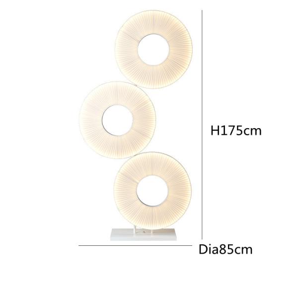 Modern Fabric Pendant Light Designer Iris Pendant Lamp For Living Room Hotel Lobby Chandelier(WH-AP-538)