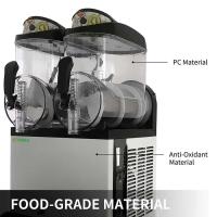 fabricant d'acier inoxydable Margarita Smoothie Frozen Drink Icee Slushie de réservoir de 1100W 12L 2