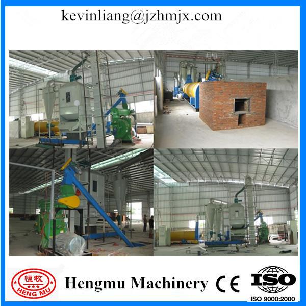 Dealership wanted complete wood pellet processing line with CE approved