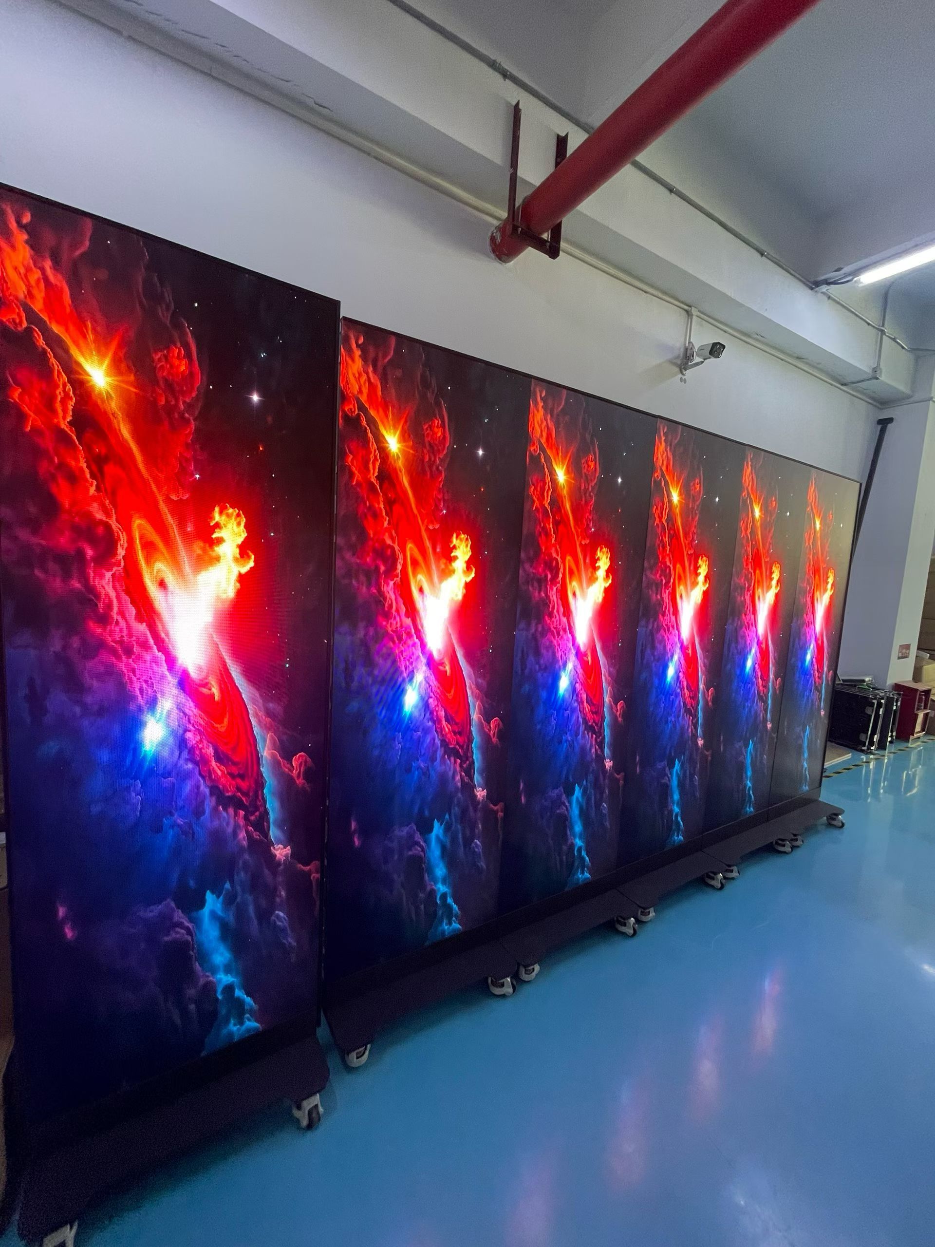 COB Advertising Poster LED Screen Display High Contrast Module Seamless Splicing