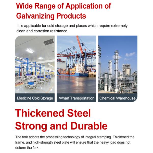 Sinolift China NAG Diseño de trabajo pesado galvanizado y acero inoxidable pallet de mano jack o camión