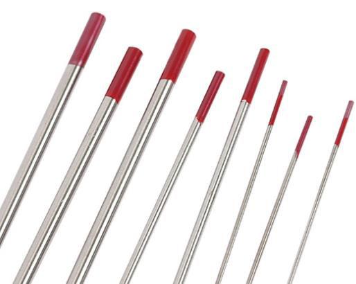 DC AC Tig Welding Lanthanum Tungsten Electrodes Customized Size