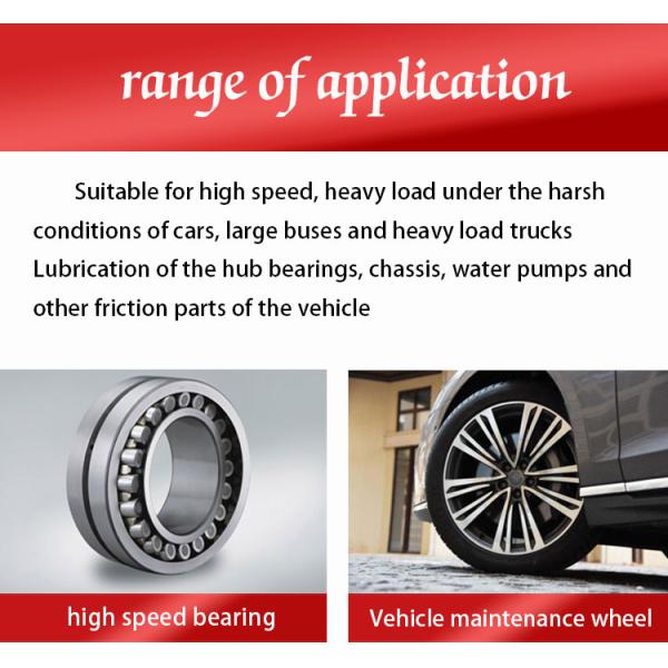 Performance Industrial Machinery Lubricants Multipurpose Grease for High Temperature