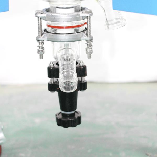 Chemical Glass Reactor 316L Evaporator Stainless Steel Vacuum -0.098MPa Spray Heating 220V 60Hz