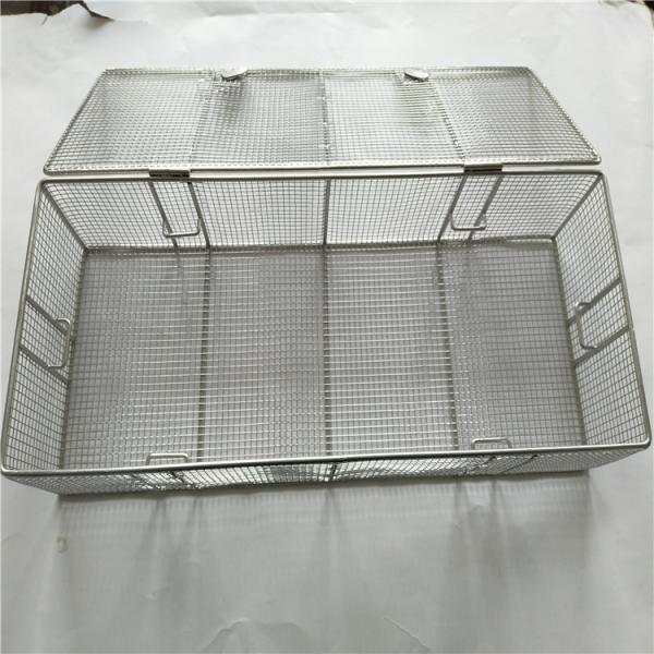 Plain Weave Welded Sus304L Wire Mesh Basket With Lid