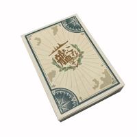 Cartes de jeu noires de noyau d'impression offset imperméable