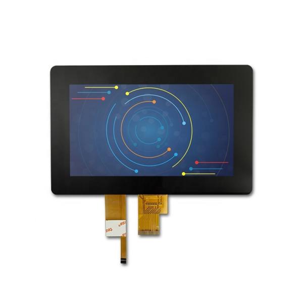 LVDS Interface TFT LCD Touch Screen Display 7 Inch 800nits With CTP