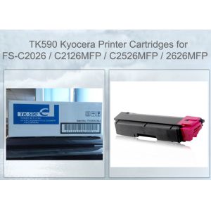 Cartouches de toner d'imprimante Kyocera TK590 bon marché, imprimant jusqu'à 5000 pages