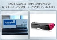 Cheap Kyocera TK590 Printer Toner Cartridges Printing Up To 5000 Pages