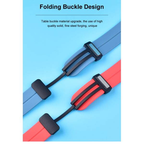Silicone Watch Straps With Metal Buckles · China Wholesaler SHX