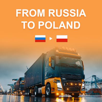 DDU DDP CIF DAP FOB EXW Russie à la Pologne Solutions de transport routier