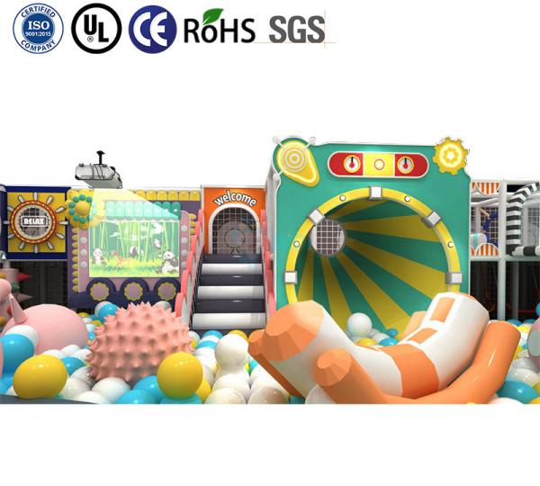 Customized Commercial Indoor Amusement Park Equipment Macaron Themed