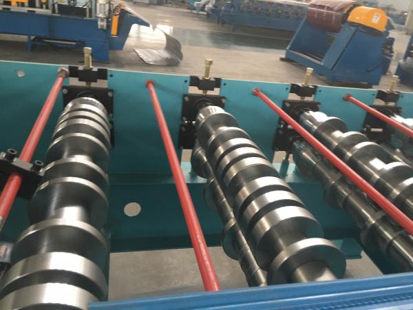 7.5KW Single Layer Roll Forming Machine 18m/min 3.5T Roof Panel