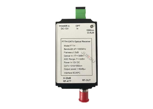 Network FTTH Optical Node Receiver With Filter Output 1550nm 12V