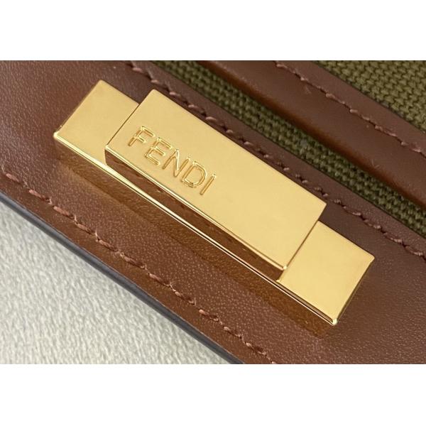 Capsule Series F Letters 3D Effect Large Green Tote Bag Psychedelic Style