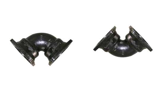 Штуцеры трубы АВВА К153 стандартные дуктильные железные/МДЖ кс МДЖ загибы 90 градусов