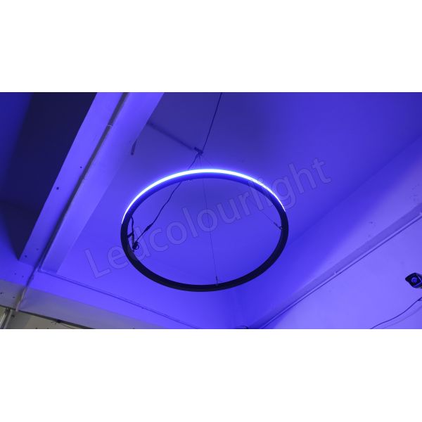 Programmable Side Emitting RGB Circular Light DMX RGBW LED Pixel Ring Light