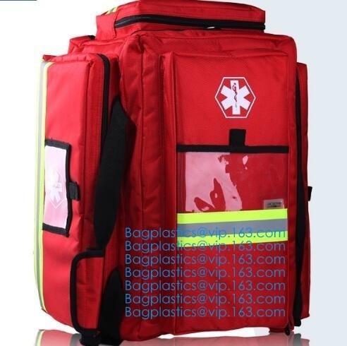 First Aid Bags, Kit Bag, Medical Storage Bag, Portable Pouch, Emergency Medicine, Handy Pills Pocket