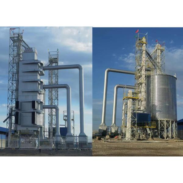 Continuous Grain Dryer Tower Machine PLC Control With Silos
