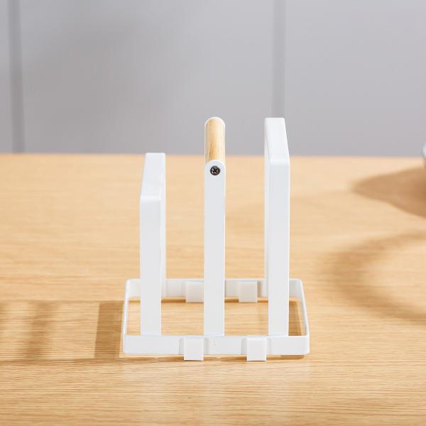 Kitchen Organiser Standing Type Kitchen Organizer Kitchen Cutting Board Rack Multi-Size Cutting Board Holder