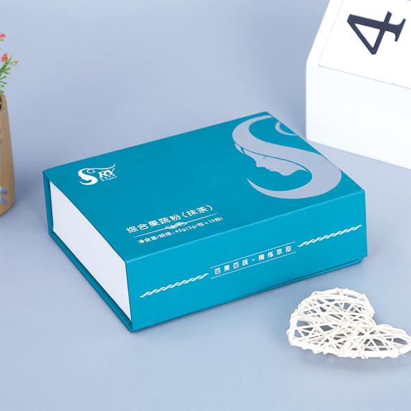 350gsm Ivory Paper Debossing Embossing Cardboard Food Packaging Box