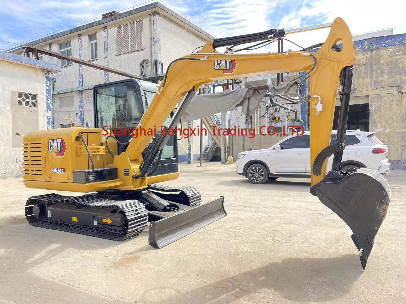 5.5ton Small Excavator Original Mini Cat Used Excavator 3055 Product Certification