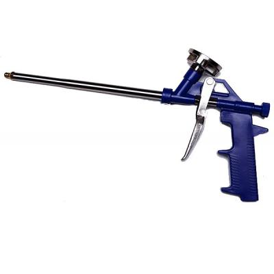 One Component  Coated  PU Foam Gun Foam Sealant Gun Zinc Alloy Body
