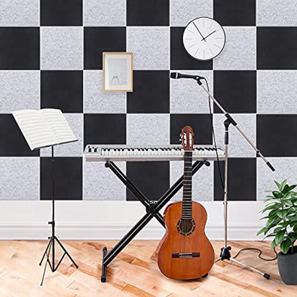 100% Polyester Pet 3d Soundproof Wall Panels Eco Friendly