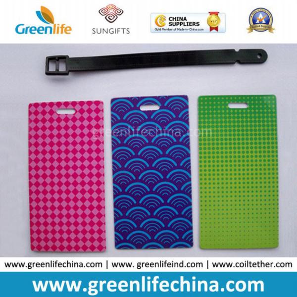 Fashionable New Design Patterns Plastic Hard Luggage Tag for Travelling