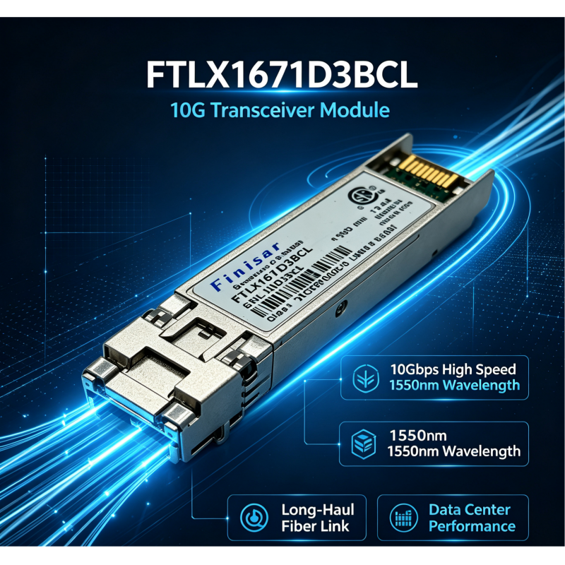 Wide Temperature Enterprise SAN Datacenter 16G Fiber SFP+ Transceiver With Hot-Pluggable Design