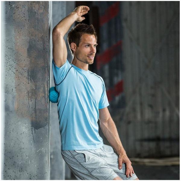 5 Inch Thorn Double Lacrosse Peanut Massage Ball Relieve Fatigue