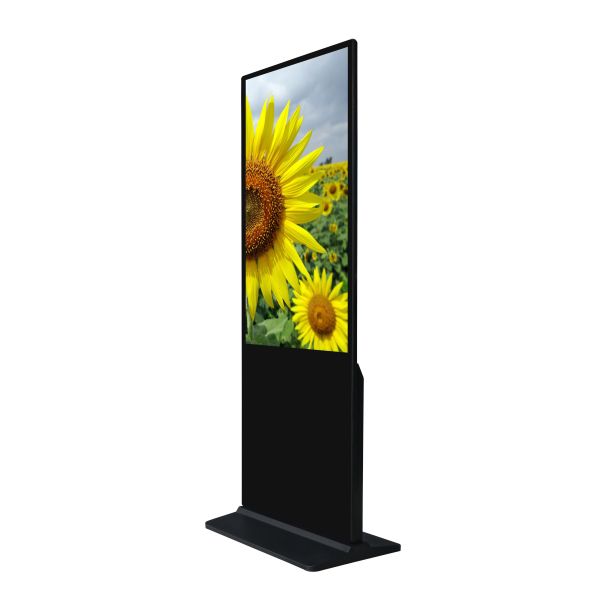 32 Inch Portable All-In-One Floor Standing Digital Signage Touch Screen LCD Advertising Machine for Exhibition