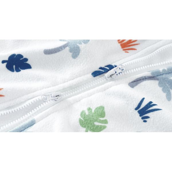2 Pack Micro-Fleece Baby Sleep Sack with 2-Way Zipper - Comfortable Wearable Blanket With Dinosaur