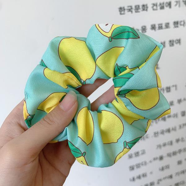 Cloth Stretchy Hair Ties Bobbles Rope Large Intestine Girl Horsetail Head  HSTSW0002