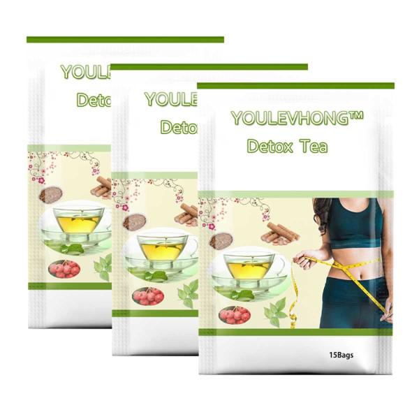 YOULEVHONG Certificado Não OGM Detox chá de ervas para limpeza