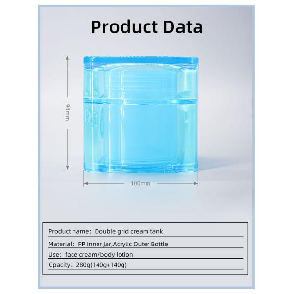 акриловая упаковка маски глины хиа Herborist Tai опарника сливк 140g + 140g