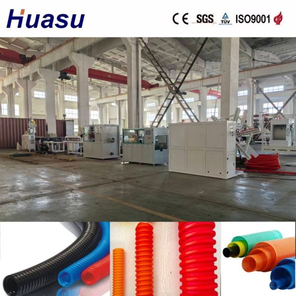 Nitriding Treatment Screw Corrugated Pipe Machine with 32mm-1600mm Pipe Diameter Range and PLC Control Touch Screen Interface